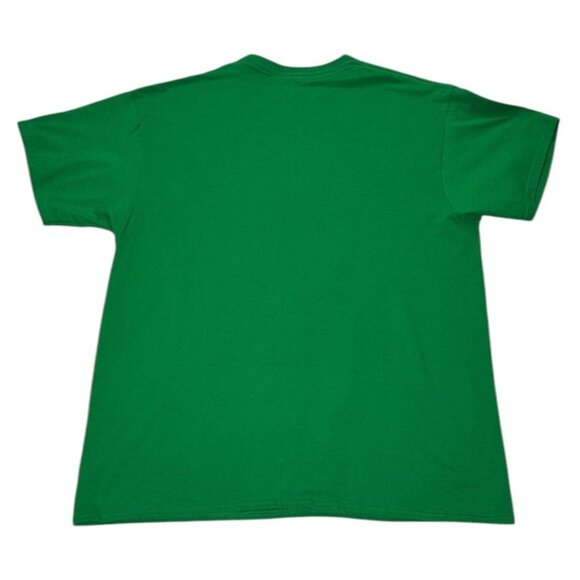 Vintage Disney Mickey Mouse Merry Christmas Green T-Shirt Size S Cotton Adults - Picture 2 of 7